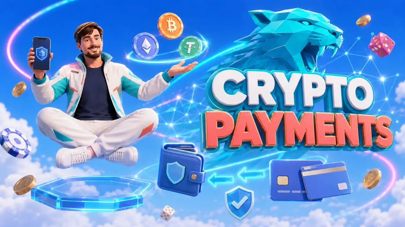 Crypto and banking payment options at Mr Beast Casino